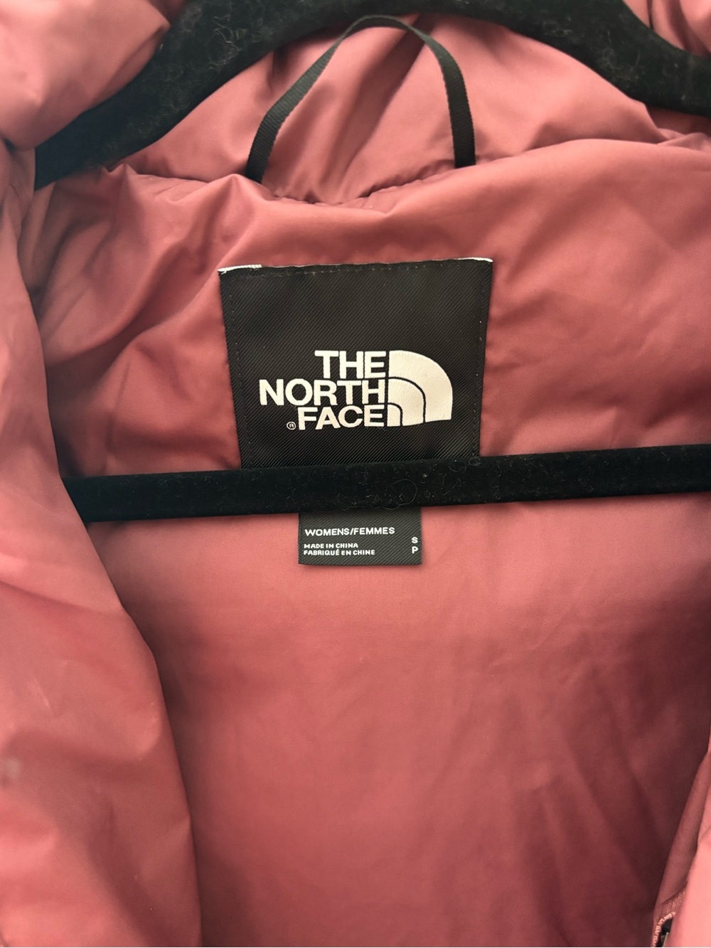The North Face Gotham Hooded Down Jacket in Wild Ginger Mauve Size S - Picture 13 of 16
